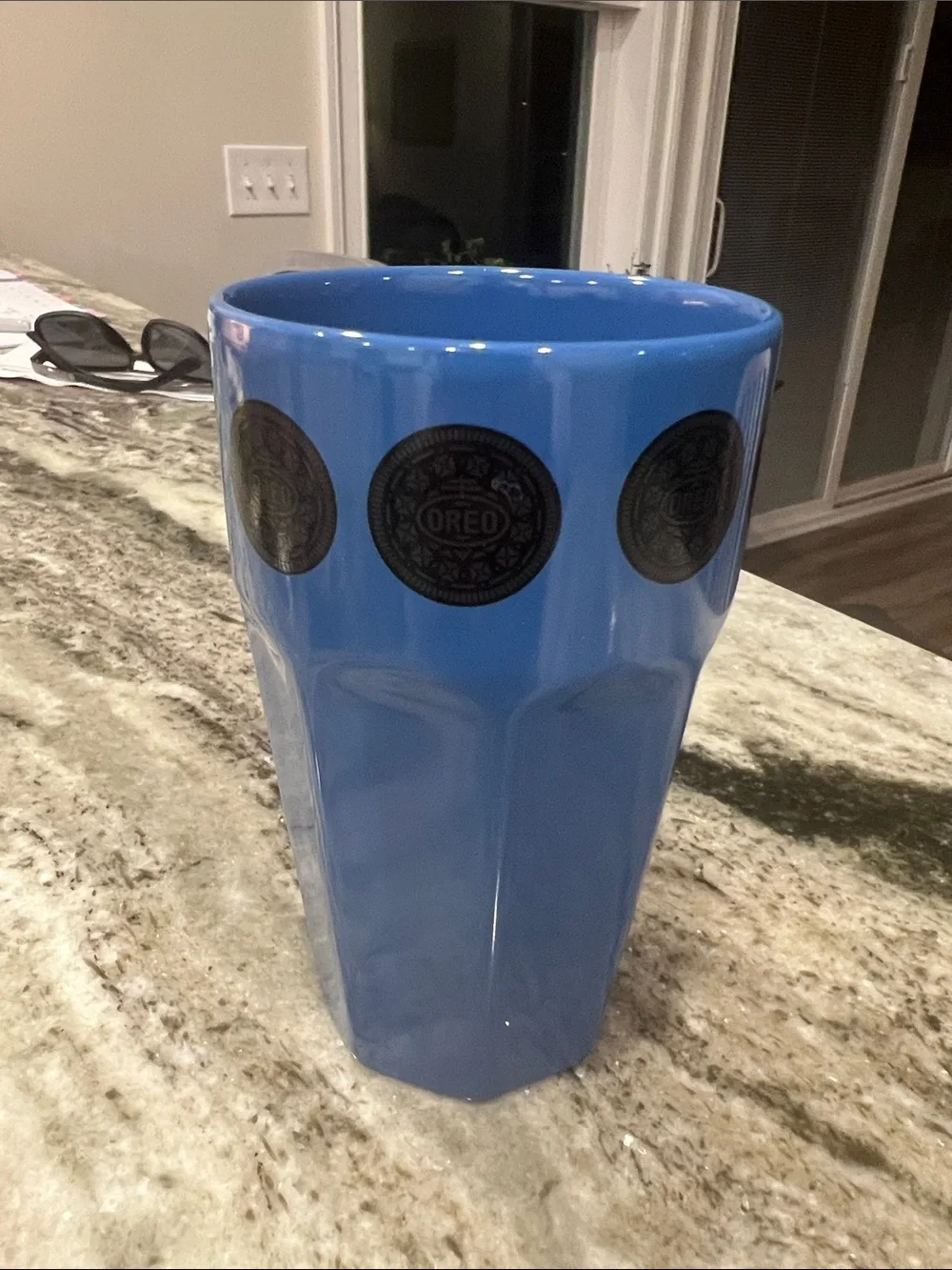Oreo Branded Blue Decorative Cup